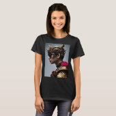 Am I As Cool As I Look AI Portrait T-shirt (Voorkant volledig)