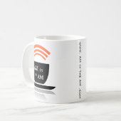 AM in AM Koffiemok (Voorkant links)