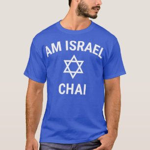 Am Israel Chai Joodse Pride steunt Israël T-shirt