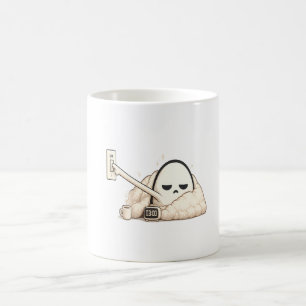 AM Lichten Uitzetten - Schattig Moeie Nachtuil Cha Koffiemok