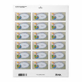 Am Meer Adressaufkleber Etiket (Full Sheet)