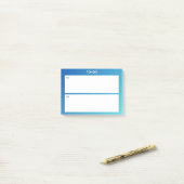 AM PM Sticky Note Planner – Dagelijkse Focus (Op bureau)