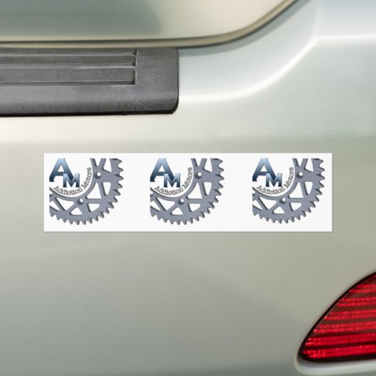 AM Square Sticker (Op auto)