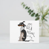 Am Wilde Dier Briefkaart (Staand voorkant)