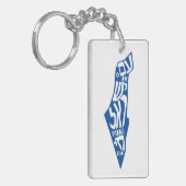 Am Yisrael Chai Sleutelhanger (Voorkant Links)