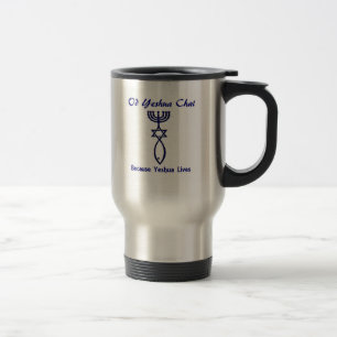 Am Yisrael Chai - Yeshua Messianic Travel Mug Reisbeker
