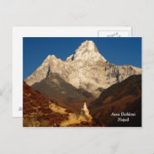 Ama Dablam Briefkaart (Voorkant / Achterkant)