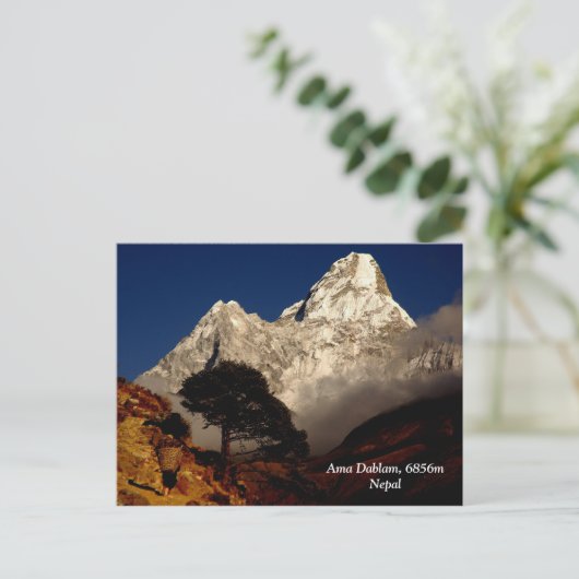 Ama Dablam Briefkaart (Staand voorkant)