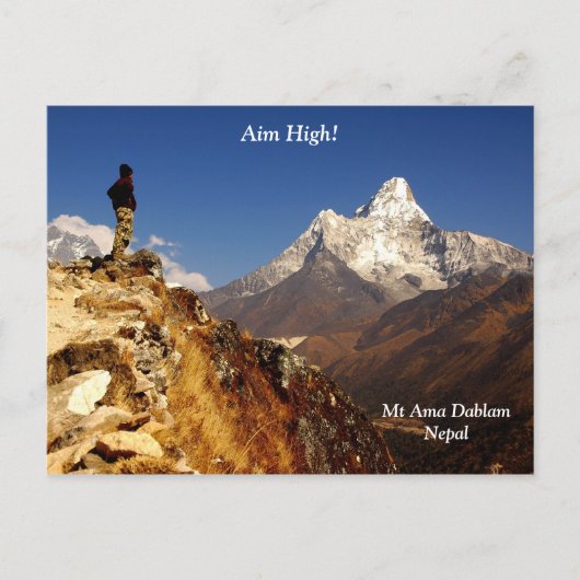 Ama Dablam Briefkaart (Voorkant)