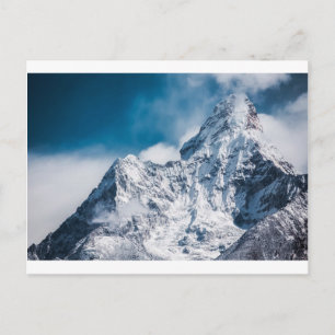 ama dablam Himalaya abstracte bergen Briefkaart