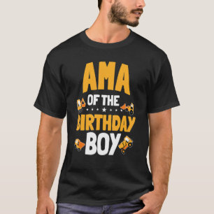 Ama van de bday peuter bouwt t-shirt