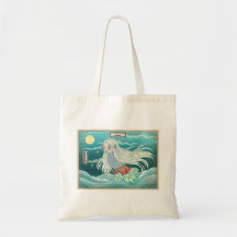 Amabie - Healing Spirit Tote Bag ア マ ビ エ 疫 病 退 散