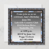 Amadon Invitation d'anniversaire (Dos)