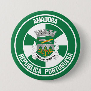 Amadora Round Emblem Ronde Button 7,6 Cm