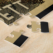 Amagansett Beach Vintage Travel Legpuzzel (Zijkant)