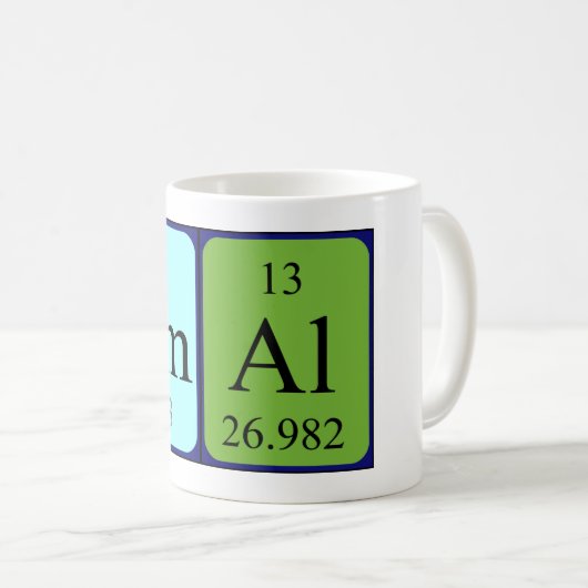 Amal periodieke table name mok (Voorkant rechts)