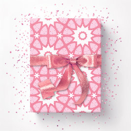 Amal Star Lattice in Roze Cadeaupapier