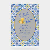 Amalfi Carreaux Italien Fête des mariées d'été (Recto)