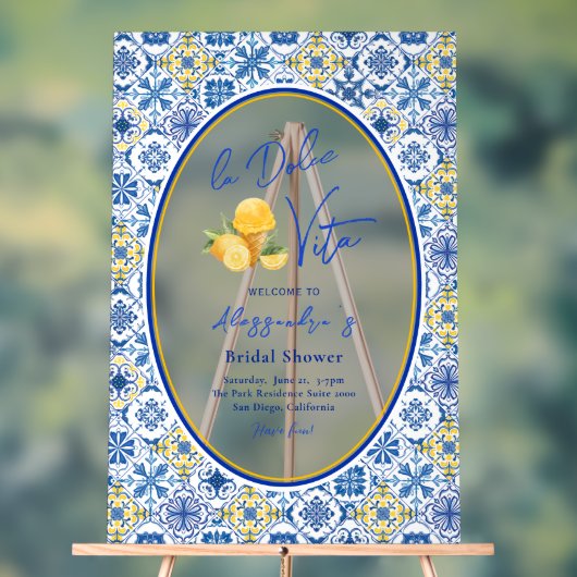 Amalfi Carreaux Italien Fête des mariées d'été (Neutre)