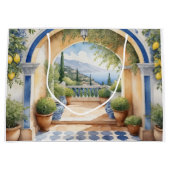 Amalfi Coast Archway Mediterraan uitzicht Groot Cadeauzakje (Voorkant)
