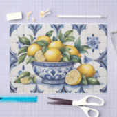 Amalfi Coast Bowl van citroenen Tissuepapier (Craft)