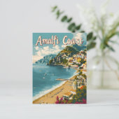 Amalfi Coast Briefkaart (Staand voorkant)