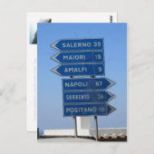 Amalfi Coast Briefkaart (Voorkant / Achterkant)