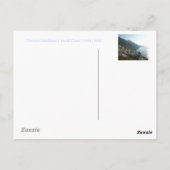 Amalfi Coast Briefkaart (Achterkant)