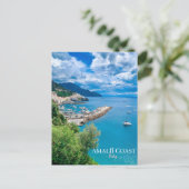 Amalfi Coast Briefkaart (Staand voorkant)