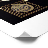  Amalfi Coast Italia - reisposter Poster (Hoek)