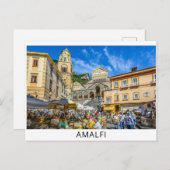 Amalfi Coast, Italië briefkaart (Voorkant / Achterkant)