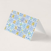 Amalfi Coast Italie Carte Place Décor Table (Back)