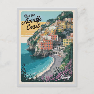 Amalfi Coast  Italië Reizen Briefkaart