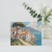 Amalfi Coast Italy Briefkaart (Staand voorkant)