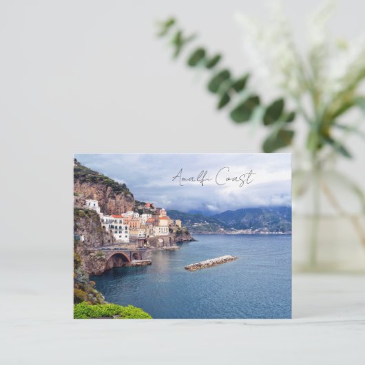 Amalfi Coast Italy Briefkaart (Staand voorkant)