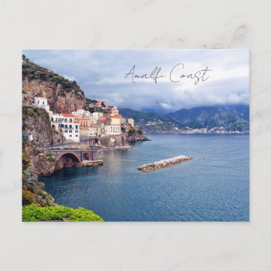 Amalfi Coast Italy Briefkaart (Voorkant)