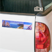Amalfi Coast Italy Bumpersticker (Op Truck)