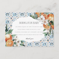 Amalfi Coast Italy Livres pour Baby Invitation Ins