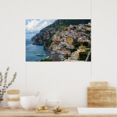 Amalfi Coast Italy Poster (Keuken)