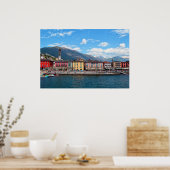 Amalfi Coast Italy Poster (Keuken)