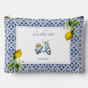 Amalfi Coast Lemon Tegels Italië gepersonaliseerd Etui
