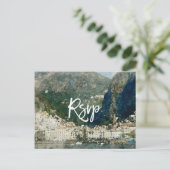 amalfi coast, mariage italien carte postale rsvp (Debout devant)