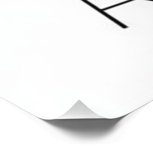 Amalfi Coast Minimalist Line Art Foto Afdruk (Hoek)