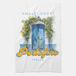 Amalfi Coast Portofino La Dolce Vita Italia Citroe Theedoek