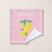 Amalfi Coast, Preppy Room, Roze Bad Handdoek (Wasdoekje)