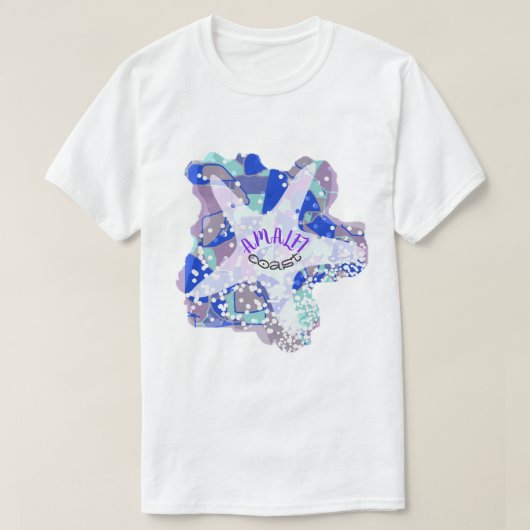 Amalfi Coast stervis T-shirt (Design voorkant)
