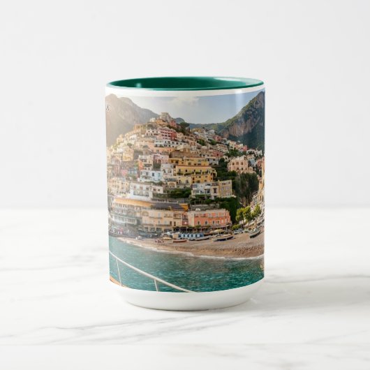 Amalfi Coast Sunset Personalized Mug (Centre)