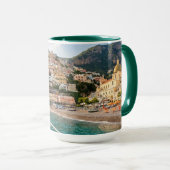 Amalfi Coast Sunset Personalized Mug Mok (Voorkant rechts)