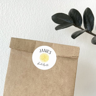 Amalfi Coast vrijgezellenfeest   Citroen Ronde Sticker