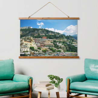 Amalfi Coast Wall Art Hangend Wandkleed